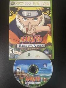 Naruto Rise of A Ninja Xbox 360 - Tested- No Manual - Picture 1 of 4