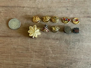 US Army Military Ruptured Duck Buttonhole Pin Lapel Button Stud Vtg Junk Drawer - Picture 1 of 24