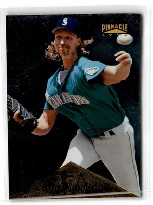 1996 Pinnacle Randy Johnson #236 Seattle Mariners Baseball Card - Image 1 of 2