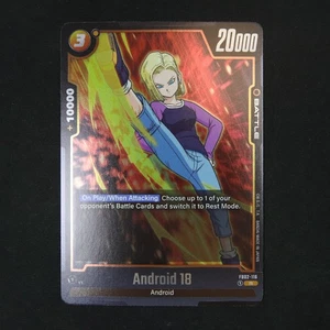 Android 18 Blazing Aura Rare FB02-116 Holo - Picture 1 of 2