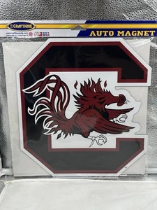 South Carolina Gamecocks NCAA Car Magnet 12" Craftique - Picture 1 of 1