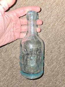 Antike Blob Pottsville PA Flasche W.F. Driscoll Schuylkill County - Bild 1 von 2