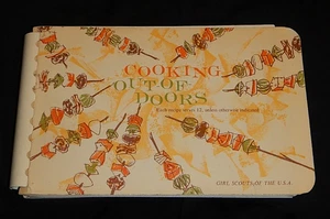 Vintage 1960 Girl Scouts Cooking Out of Doors Camping Reference Survival Book - Picture 1 of 18