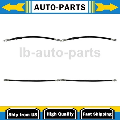 Manguera de freno delantera trasera Dorman 4 piezas para Mercedes-Benz E350 3,5 L 2014-2016 Foto 1 de 4