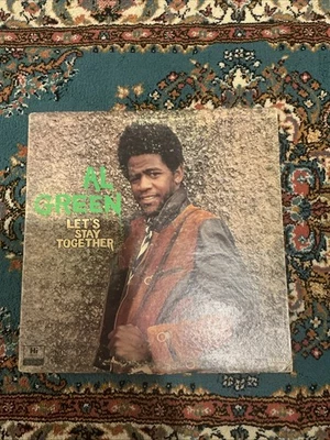 Vintage Al Green Vinyl Record Let's Stay Together LP Soul R&B Hi SHL 32070 1972 - Image 1 of 4