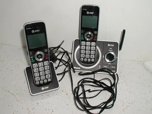 AT&T 2 Handset Wireless Phone Digital Answering System W/ Bluetooth DLP72212 - Picture 1 of 2