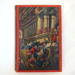 In The Days Of Solomon Biblical History Christian Hardcover Book PE Kretzmann - Picture 1 of 20