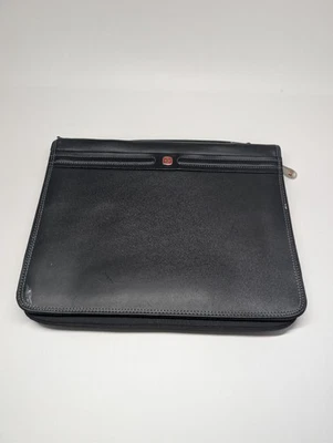 Wenger Swiss Army “The Echelon” Executive Case Leather Portfolio Read Desc - Image 1 of 4