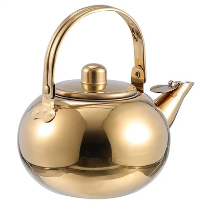 Teale in acciaio inossidabile Teapot Practical Teakettle con schermo del filtro - Immagine 1 di 4