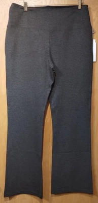 Leggings para mujer Liz Claiborne Lori tiro medio longitud completa talla 2XL grises nuevos con etiquetas 93677 Foto 1 de 4