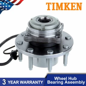 TIMKEN For 4WD 2003 2004 Ford F250 F350 Super Duty Front Wheel Bearing and Hub - Picture 1 of 7