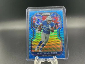 Panini Prizm #200 2020 Kerryon Johnson Blue Wave Prizm SP/199 Detroit Lions - Imagen 1 de 2