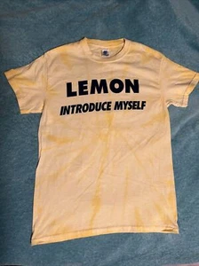 Deep Eddy Lemon Flavored Vodka T Shirt. Tie Dye Yellow. Small. Good Condition - Picture 1 of 8