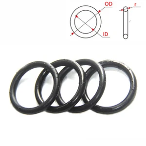200pcs Nitrile Rubber NBR O Ring Seals 1.5mm Cross Section OD 53mm / ID 50mm - Picture 1 of 4