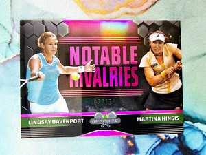 Davenport vs Hingis Notable Rivalries Pink /15 2024 Topps Graphite Tennis - Picture 1 of 2