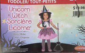 Goodmark Unicorn Witch Costume Toddler/3-4T - Picture 1 of 5