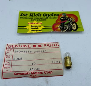 NOS Kawasaki (1) 040110 Speedometer Bulb Astro Whisper Sno Jet OEM - Bild 1 von 2