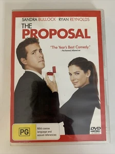 The Proposal (DVD, 2009) Sandra Bullock, Ryan Reynolds, Betty White Region 4 - Picture 1 of 3
