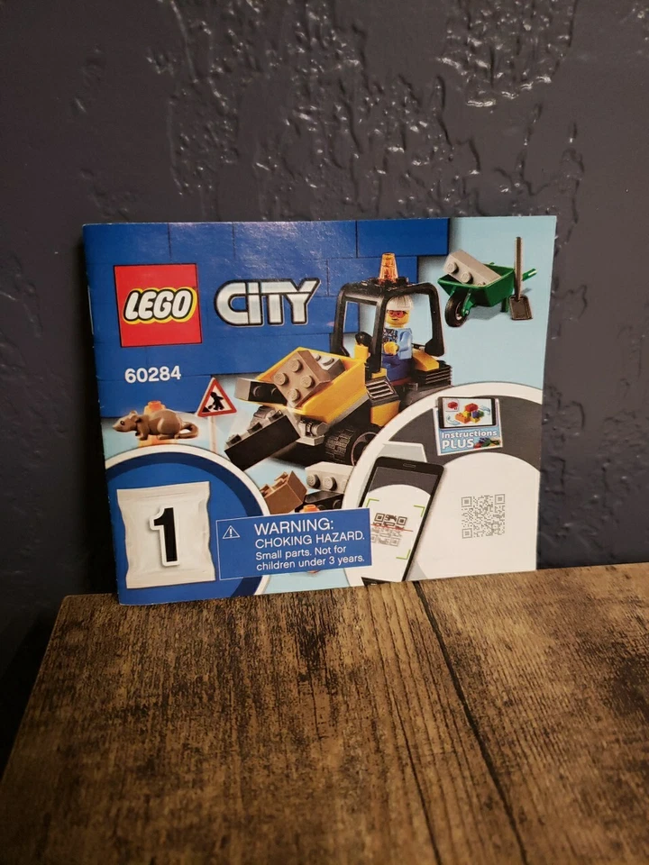 Lego City Roadwork Truck 60284 Instruction Guide MANUAL ONLY - Image 1 of 1