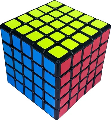 Cubo Mágico Profesional 5x5x5 Clásico Moyu Meilong Roaser Multicolor Foto 1 de 4