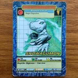 Snowagumon (HP) ST-65 Digimon 2001 Street 1 - Picture 1 of 14