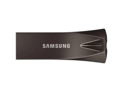 Unidad flash USB Samsung BAR Plus MUF-64BE4/AM 64 GB USB 3.1 gris titanio Foto 1 de 4