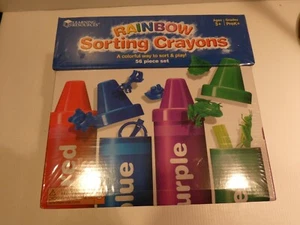 NEU Learning Resources "Regenbogen-Sortierstifte" 56-teiliges Set - Bild 1 von 2