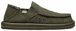 Sanuk Vagabond ST Hanf 1117753 ARM Slipper Herren Brandneu Original - Bild 1 von 5