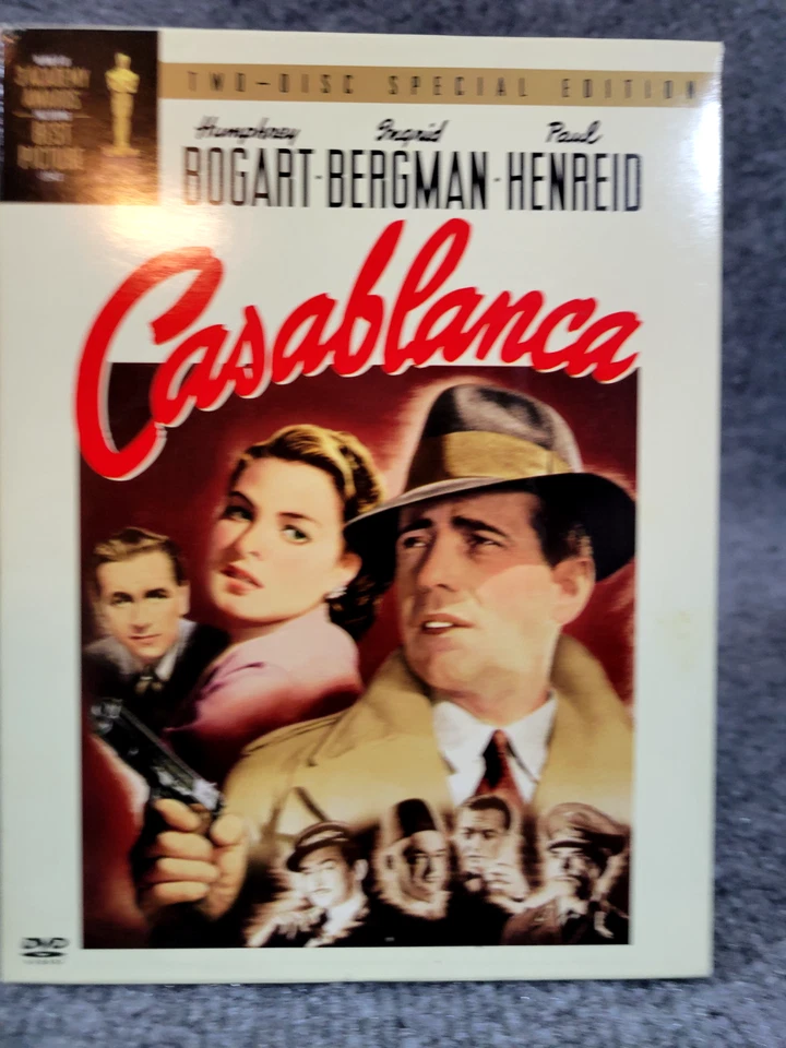 Casablanca (Two-Disc Special Edition) (DVD, Warner Bros, 2003, FS) - Image 1 of 4