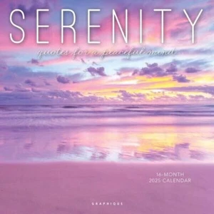 Graphique Serenity 2025 12 x 12 Wall Calendar - Picture 1 of 2
