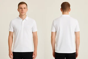 Carlo Chionna Polo Hombre Blanco Óptico Talla It 54 56 De 48 50 Manga Corta - Imagen 1 de 8