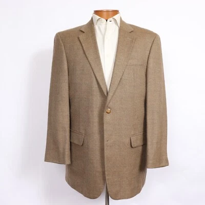 LL Bean 42 Tall Half Norfolk Hunting Shooting Country Jacket Herringbone Tweed - Image 1 of 4