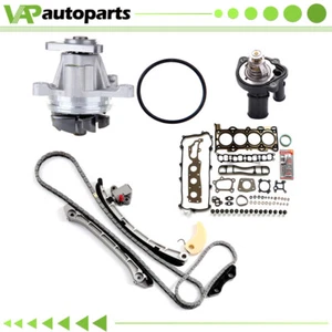 For 08-12 Mazda CX-7 w/Thermostat Timing Chain Kit Head Gasket Water Pump - Picture 1 of 20