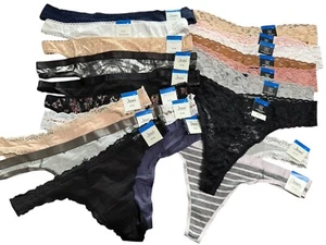 Lot 20 INC Jenni Charter Club Thong XL X-Large Panty Underwear Panties New - Picture 1 of 1
