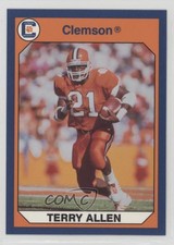 1990 Collegiate Collection Clemson Tigers Terry Allen #15