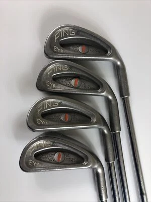 Ping Eye Orange Dot Irons 3,4,7,8  Steel shafts  ZZ lite  RH - Image 1 of 4
