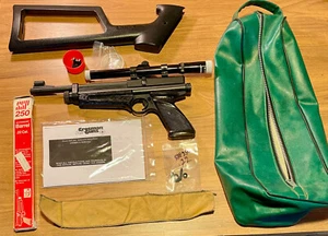 Beautiful Crosman SSP-250 Silhouette Sport Air Pistol .177 Pellet Airgun BUNDLE - Picture 1 of 19