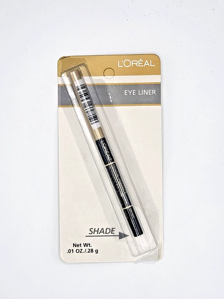 NEW L'Oréal Pencil Perfect Automatic Eye Liner -EBONY - Image 1 of 1