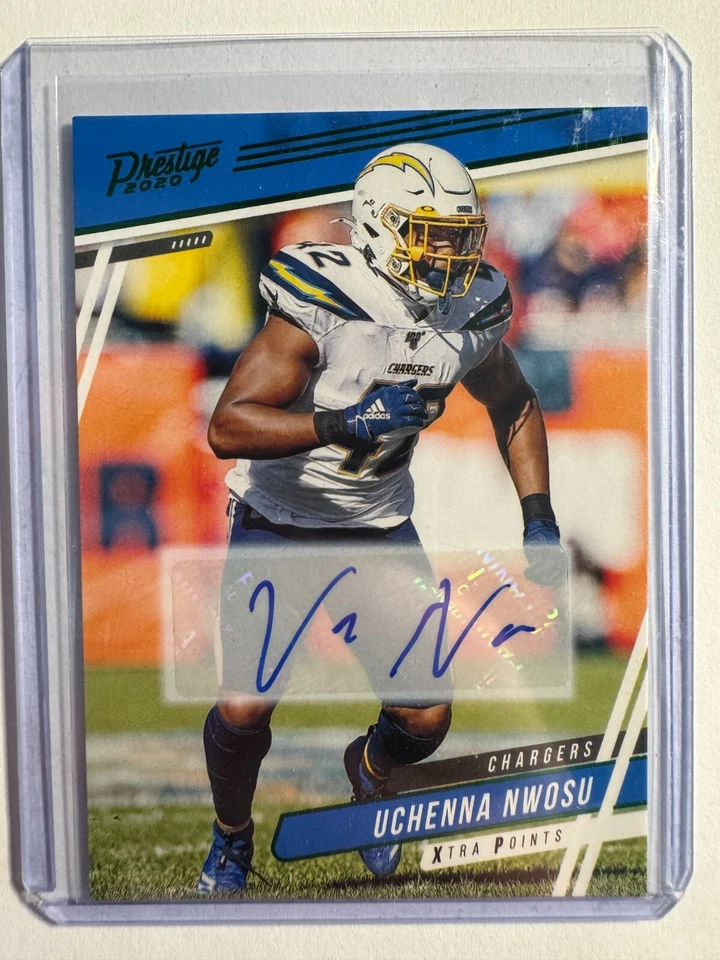K312,773 - 2020 Prestige Xtra Points Signatures Green #52 Uchenna Nwosu Auto - Image 1 of 1