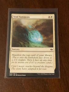Magic the Gathering Fate Reforged Soul Summons - Picture 1 of 2