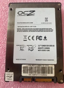 OCZ Agility 3 120GB 2.5" Sata III Solid State Drive AGT3-25SAT3-120G - Picture 1 of 2