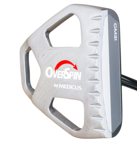 35" Right Hand Medicus Overspin CM2i Cast CS Aluminum Insert Mallet Golf Putter