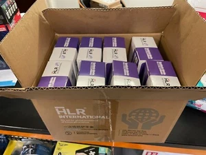 CASE 8 X 100 NITRILE GLOVES MEDIUM SIZE 7.5 - 8 POWDER FREE HLR INTERNATIONAL - Picture 1 of 1