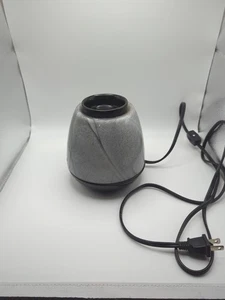 Calentador de piedra lunar Scentsy luces LED descontinuadas cambios de color 33085 P16 - Imagen 1 de 6