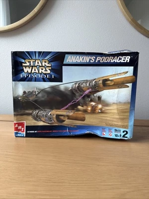 AMT Star Wars Episode I Anakins Podracer Kit # 30122 Factory Sealed Dented Box - Image 1 of 4