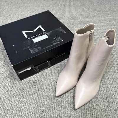 Marc Fisher Boots Natural Block Heeled Women’s Size 7.5 New - Image 1 of 4