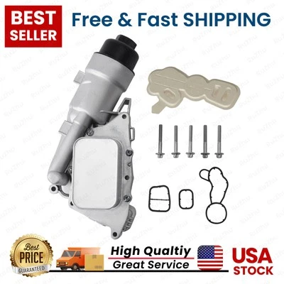 Aluminum Oil Cooler Filter Housing 11428585235 For 2014-19 Mini Cooper BMW X1 X2 - Изображение 1 из 4