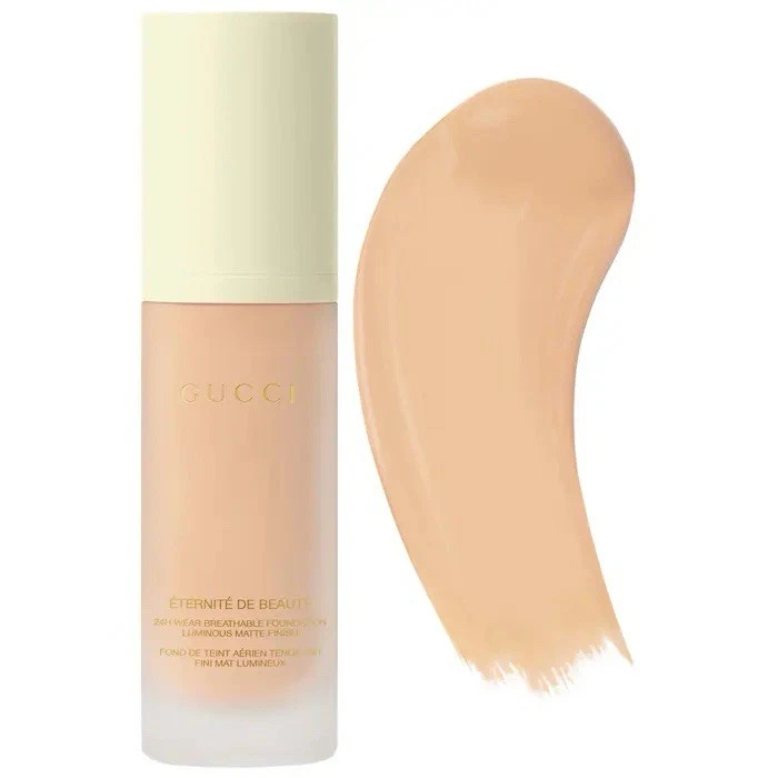 Gucci 24 Hour Full Coverage Luminous Matte Finish Foundation 140W 1oz 30ml New - Image 1 of 4