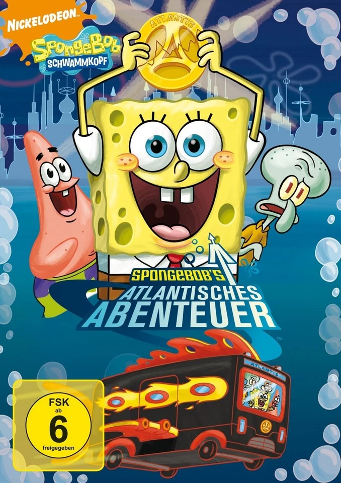 Spongebob Schwammkopf - Atlantisches Abenteuer DVD - Bild 1 von 1