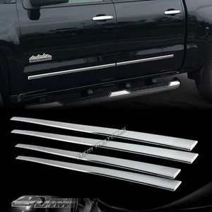 Juego de 4 piezas de moldeo inferior para puerta lateral Chevy Silverado 2500 3500 - Imagen 1 de 4